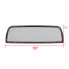 2013-2018 Dodge RAM 2500/3500 Rivet Style Black Stainless Steel Mesh Grille Insert