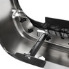 2009-2014 Ford F-150 Light Duty Chrome Stainless Steel OEM Style Replacement Rear Step Bumper w/ Tow Package
