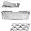 2007-2013 Chevrolet Avalanche/ 2007-2014 Tahoe Suburban Chrome ABS Honeycomb Mesh Grille