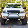 2003-2017 Ford Expedition / 2004-2024 F-150 Chrome Stainless Steel Bull Bar w/ Skid Plate