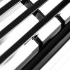 2005-2011 Toyota Tacoma Glossy Black ABS Horizontal Billet Grille