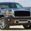 2014-2015 GMC Sierra 1500 Rivet Style Black Stainless Steel Mesh Grille Insert