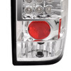 2004-2015 Nissan Titan LED Tail Lights (Chrome Housing/Clear Lens)