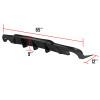2006-2013 Lexus IS250/IS350/IS F Black Polyurethane Rear Bumper Lip