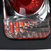 1994-1998 Ford Mustang Tail Lights (Chrome Housing/Clear Lens)