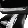 2014-2018 Chevrolet Silverado/GMC Sierra Glossy Black Power Adjustable, Auto-Fold, & Heated Side Mirror w/ LED Turn Signal & Puddle Light - Passenger Side Only