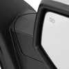 2014-2018 Chevrolet Silverado/GMC Sierra Power Adjustable, Heated, Manual Foldable Chrome Side Mirror w/ LED Turn Signal Lights - Passenger Side Only