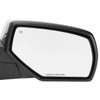2014-2018 Chevrolet Silverado/GMC Sierra Power Adjustable, Heated, Manual Foldable Chrome Side Mirror w/ LED Turn Signal Lights - Passenger Side Only