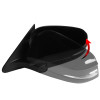 2014-2016 Toyota Highlander Glossy Black 5-Pin Power Adjustable Side Mirror w/ LED Turn Signal Light - Driver Side Only