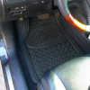 Universal PVC Rubber Non-Slip Floor Mats - 4PC (Black)
