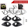 2015-2020 Dodge Charger H11 Projector Fog Lights Kit (Chrome Housing/Clear Lens)
