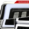 2003-2007 Chevrolet Silverado Avalanche LED Projector DRL Headlights w/ Bumper Lights (Jet Black Housing/Clear Lens)