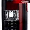 2014-2021 Toyota Tundra Red Bar Sequential LED Tail Lights (Black Housing/Clear Lens)