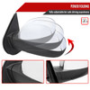 2007-2013 Chevrolet Silverado GMC Sierra Chrome Power Adjustable, Auto-Fold & Heated Side Mirror w/ LED Puddle and Turn Signal Light - Driver Side Only