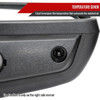 2019-2024 Chevrolet Silverado 1500 Chrome Power Adjustable, Manual Fold, BSD & Heated Side Mirror w/ LED Puddle and Turn Signal Light - Passenger Side Only