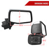 2019-2025 GMC Sierra 1500 Chrome Power Adjustable, Auto-Fold, BSD & Heated Side Mirror w/ LED Puddle and Turn Signal Light - Passenger Side Only