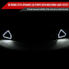 2018-2023 Ford Mustang Shark Style Hood Grille w/ Sequential LED Turn Signal Lights