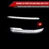 2009-2018 Dodge RAM 1500 / 2019 RAM Classic / 2010-2018 RAM 2500 3500 Switchback Sequential Full LED Projector Headlights (Matte Black Housing/Smoked Lens)