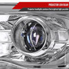2013-2018 Ram 1500 2500 3500 Sequential LED Bar Signal Projector Headlights (Chrome Housing/Clear Lens)