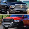 2013-2018 Ram 1500 2500 3500 Sequential LED Bar Signal Projector Headlights (Chrome Housing/Clear Lens)