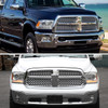2013-2018 Ram 1500 2500 3500 LED Bar Projector Headlights (Chrome Housing/Clear Lens)