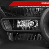 2013-2018 Ram 1500 2500 3500 LED Bar Projector Headlights (Matte Black Housing/Clear Lens)