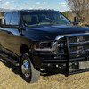 2013-2018 Ram 1500 2500 3500 LED Bar Projector Headlights (Matte Black Housing/Clear Lens)