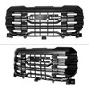 2022-2025 GMC Sierra 1500 Glossy Black AT4 Style Mesh Front Upper Hood Grille