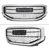2017-2019 GMC Acadia Chrome Denali Style Mesh Front Upper Hood Grille