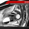 2001-2005 Chrysler PT Cruiser Factory Style Headlights (Black Housing / Clear Lens)
