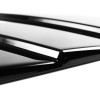 2015-2018 Ford Mustang Glossy Black ABS Quarter Window Louvers