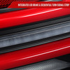 2015-2021 Subaru WRS STi Tail Light w/ Sequential Red LED Turn Signal and LED Side Marker Brake Reverse (Matte Black Housing / Clear Lens)