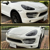 2011-2014 Porsche Cayenne 958.1 Matrix Style LED Porjector w/ LED DRL Headlights (Matte Black Housing / Glossy Black Accents / Clear Lens)