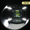 2012-2018 Porsche 911 991 LED Projector w/ DRL Headlights (Matte Black housing / Glossy Black Accents / Clear Lens)