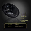 2005-2008 Porsche 911 997.1 LED Projector w/ DRL Headlights (Matte Black Housing  / Glossy Black Accents / Clear Lens)