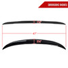2014-2020 BMW F32 3 Series Coupe Glossy Black  M Perfromance Aesthetic  ABS Rear Trunk  Spoiler