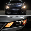 2014-2020 Chevy Impala Factory Style Projector Headlights - Driver Side (Jet Black Housing / Clear Lens)