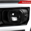 2018-2020 Ford F-150 LED C-Bar Projector Headlights (Black Housing / Clear Lens)