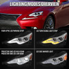 2014-2016 Lexus IS250 IS350 Full LED Project healight (Chrom Housing / Clear lens)