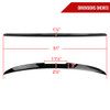 2024-2025 BMW G60 5 Series 530i Glossy Black M Perfromance Aesthetic  ABS Rear Trunk  Spoiler