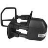 2021-2025 Ford F150 F250 Power Adjustable, Heated, & Manual Extendable Towing Mirrors w/ Clear Lens LED Turn Signal & Puddle Lights