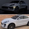 2014-2022 Porsche Macan Front Bumper LED Side Marker Turn Signal Lights (Chrome Housing / Clear Lens)