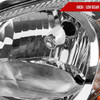 2000-2007 Ford Taurus Factory Style Headlights (Chrome Housing / Clear Lens)