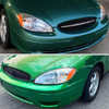 2000-2007 Ford Taurus Factory Style Headlights (Chrome Housing / Clear Lens)