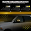 2009-2018 Dodge RAM 1500 Black Power Heated 2023 Style Towering Mirror w/ Sequential Signal