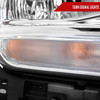 2019-2024 Dodge Ram 2500 3500 Factory Style Crystal Headlight - Passenger Side Only (Chrome Housing / Clear Lens)