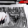 2019-2024 Dodge Ram 2500 3500 Factory Style Crystal Headlight - Driver Side Only (Chrome Housing / Clear Lens)