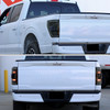 2021-2023 Ford F-150 Full LED Tail Lights with White Light Bar Sequential Turn Signal, Startup Animation & Factory BSM Compatibility (Black Housing / Smoked Lens)