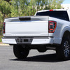 2021-2023 Ford F-150 Full LED Tail Lights with Red Light Bar Sequential Turn Signal, Startup Animation & Factory BSM Compatibility (Matte Black Housing / Clear Lens)
