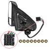 2014-2018 Chevrolet Silverado/GMC Sierra Power Heated Manual Extendable Towing Mirrors w/ Smoked Lens LED Turn Signal Lights